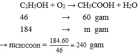 Trắc nghiệm Hóa học 9 Bài 48 (có đáp án): Luyện tập: Rượu etylic, axit axetic và chất béo Bai Tap Bai 48 Luyen Tap Ruou Etylic Axit Axetic Va Chat Beo A04