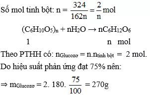 Trắc nghiệm Hóa học 9 Bài 52 (có đáp án): Tinh bột và xenlulozơ Bai Tap Bai 52 Tinh Bot Va Xenlulozo A02