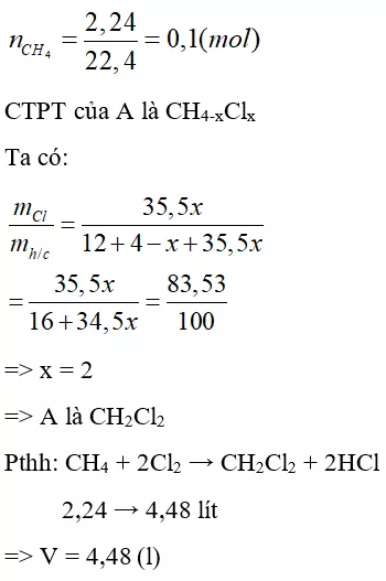 Trắc nghiệm Hóa học 9 Bài 36 (có đáp án): Metan (phần 2) Trac Nghiem Bai 36 Metan 2