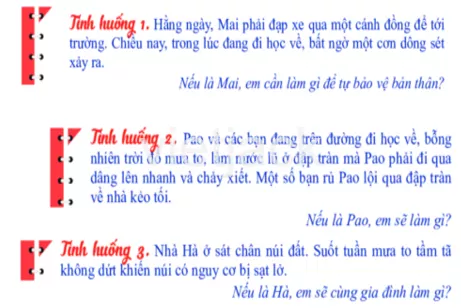 Bài 2: Ứng phó với thiên tai Bai 2 Ung Pho Voi Thien Tai 3