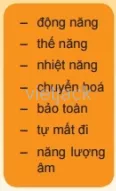 Hoàn thành các câu sau đây bằng cách ghi vào vở (hay phiếu học tập) các từ hoặc cụm từ Cau Hoi 6 Trang 170 Bai 48 Khoa Hoc Tu Nhien Lop 6 Ket Noi 1
