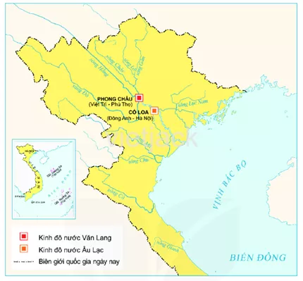 Dựa vào thông tin trong mục 1 và sử dụng bản đồ hành chính Việt Nam, hãy xác định Cau Hoi 1 Trang 61 Lich Su Lop 6 Ket Noi Tri Thuc 1