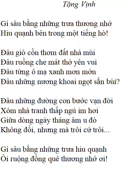 Bài thơ Nhớ đồng - nội dung, dàn ý phân tích, bố cục, tác giả | Ngữ văn lớp 11 Nho Dong
