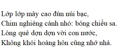 Bài thơ Tràng Giang (Huy Cận) - nội dung, dàn ý phân tích, bố cục, tác giả | Ngữ văn lớp 11 Trang Giang 1