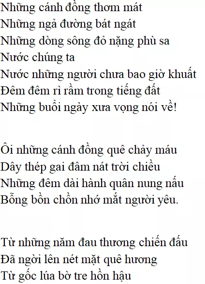 Bài thơ Đất nước (Nguyễn Đình Thi) - nội dung, dàn ý phân tích, bố cục, tác giả | Ngữ văn lớp 12 Dat Nuoc Nguyen Dinh Thi 1