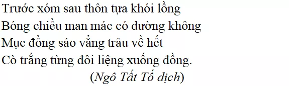 Bài thơ Buổi chiều đứng ở phủ Thiên Trường trông ra - nội dung, dàn ý, giá trị, bố cục, tác giả | Ngữ văn lớp 7 Buoi Chieu Dung O Phu Thien Truong Trong Ra 2