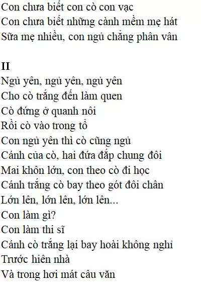 Bài thơ: Con cò (Chế Lan Viên): nội dung, dàn ý, bố cục, tác giả | Ngữ văn lớp 9 Con Co 1