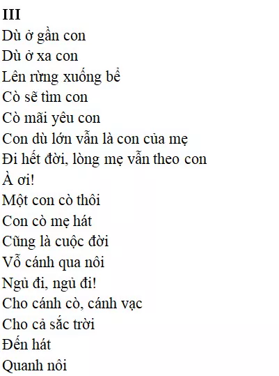 Bài thơ: Con cò (Chế Lan Viên): nội dung, dàn ý, bố cục, tác giả | Ngữ văn lớp 9 Con Co 2