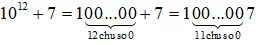 Tổng sau có chia hết cho 9 hay không? Vì sao? a) A = 10^12 +7 Bai 2 22 Trang 34 Sbt Toan Lop 6 Tap 1 Ket Noi