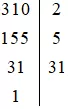 Hãy phân tích các số sau ra thừa số nguyên tố: 145; 310; 2 020 Bai 2 24 Trang 36 Sbt Toan Lop 6 Tap 1 Ket Noi 2