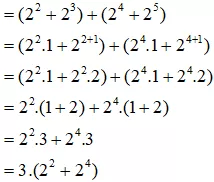 Tại sao tổng 2^2 + 2^3 + 2^4 + 2^5 chia hết cho 3 Bai 2 9 Trang 32 Sbt Toan Lop 6 Tap 1 Ket Noi
