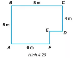 Tính chu vi và diện tích của mảnh vườn có hình dạng và kích thước Bai 4 24 Trang 72 Sbt Toan Lop 6 Tap 1 Ket Noi