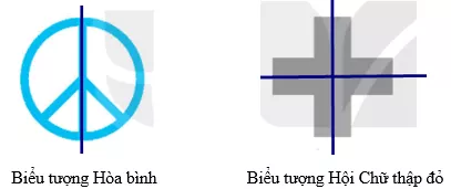 Trong các biểu tượng sau, biểu tượng nào có trục đối xứng Bai 5 4 Trang 81 Sbt Toan Lop 6 Tap 1 Ket Noi 2
