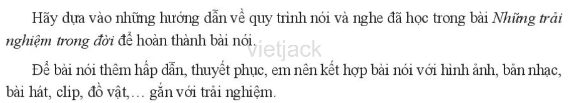 Kể lại một trải nghiệm đáng nhớ đối với bản thân Ke Lai Mot Trai Nghiem Dang Nho Doi Voi Ban Than