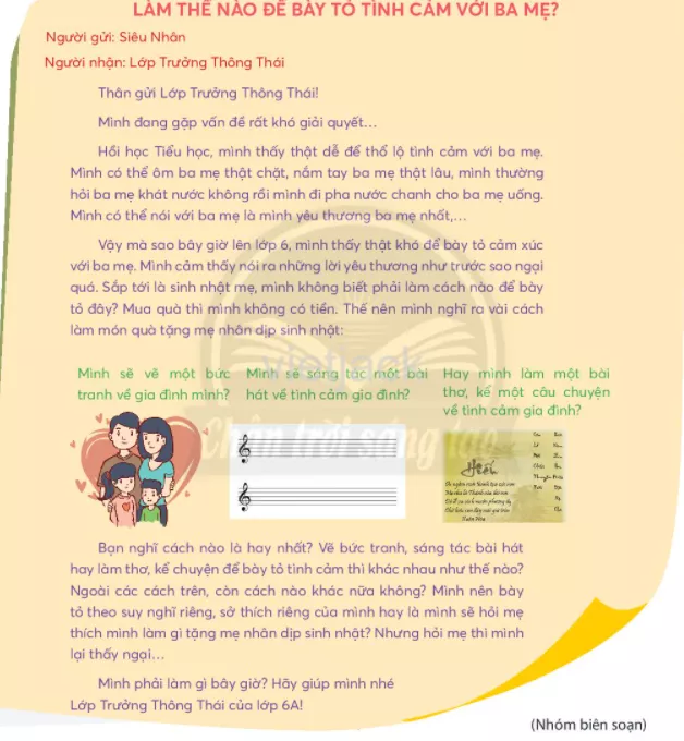 Làm thế nào để bày tỏ tình cảm với ba mẹ Lam The Nao De Bay To Tinh Cam Voi Ba Me