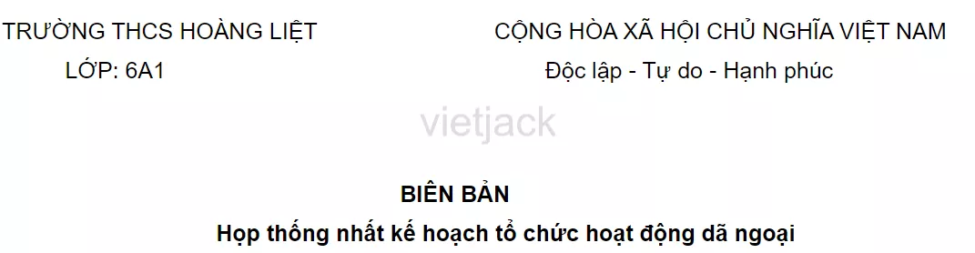 Viết biên bản về một cuộc họp, cuộc thảo luận hay một vụ việc Viet Bien Ban Ve Mot Cuoc Hop Cuoc Thao Luan Hay Mot Vu Viec