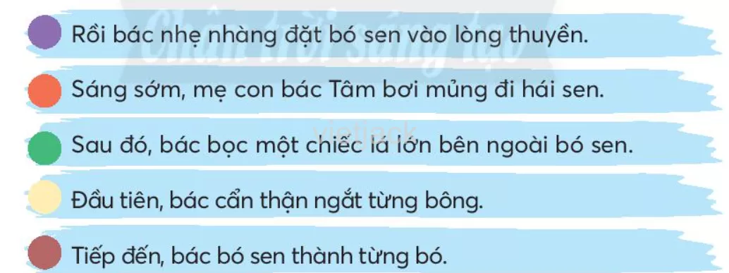 Tiếng Việt lớp 2 Bài 2: Đầm sen trang 29, 30, 31, 32, 33 - Chân trời Bai 2 Dam Sen 6