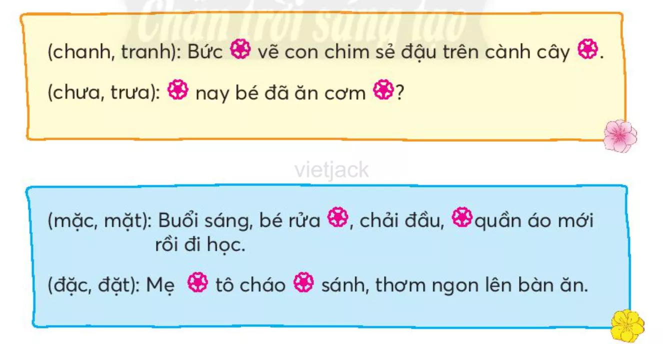 Tiếng Việt lớp 2 Bài 2: Danh sách tổ em trang 101, 102, 103, 104, 105 - Chân trời Bai 2 Danh Sach To Em 3