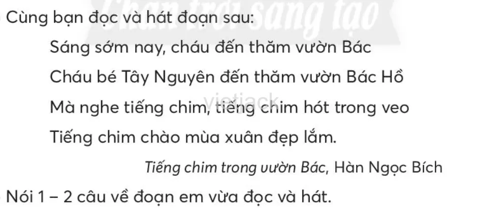 Tiếng Việt lớp 2 Bài 3: Cháu thăm nhà Bác trang 90, 91, 92 - Chân trời Bai 3 Chau Tham Nha Bac 4