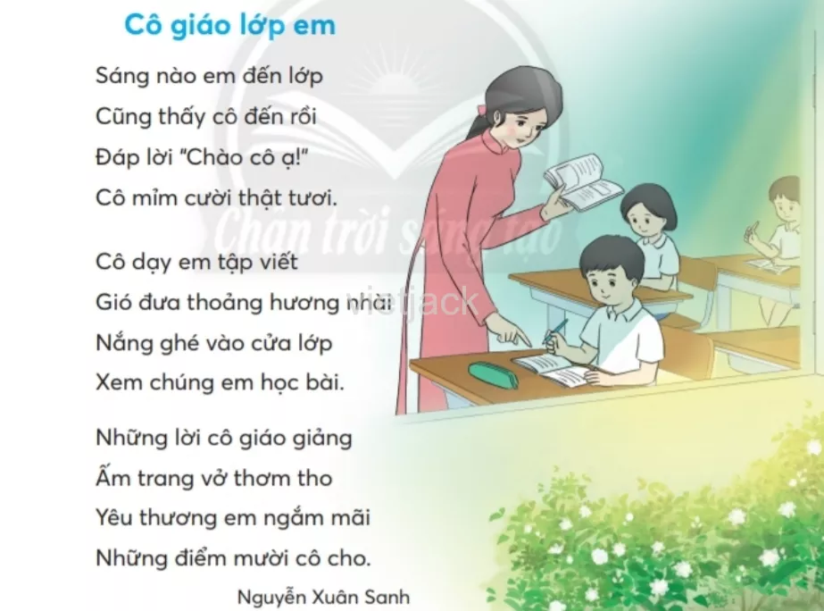 Tiếng Việt lớp 2 Bài 3: Cô giáo lớp em trang 138, 139, 140 - Chân trời Bai 3 Co Giao Lop Em 2