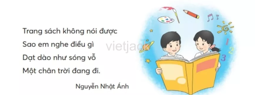 Tiếng Việt lớp 2 Bài 3: Khi trang sách mở ra trang 122, 123, 124 - Chân trời Bai 3 Khi Trang Sach Mo Ra 3