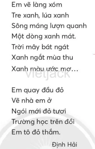 Tiếng Việt lớp 2 Bài 3: Mùa lúa chín trang 66, 67, 68 - Chân trời Bai 3 Mua Lua Chin 4