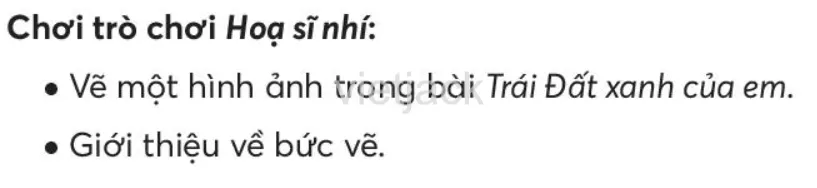 Tiếng Việt lớp 2 Bài 3: Trái Đất xinh của em trang 122, 123, 124 - Chân trời Bai 3 Trai Dat Xinh Cua Em 6