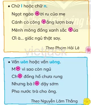 Tiếng Việt lớp 2 Bài 4: Bà tôi trang 69, 70, 71, 72, 73 - Chân trời Bai 4 Ba Toi 4