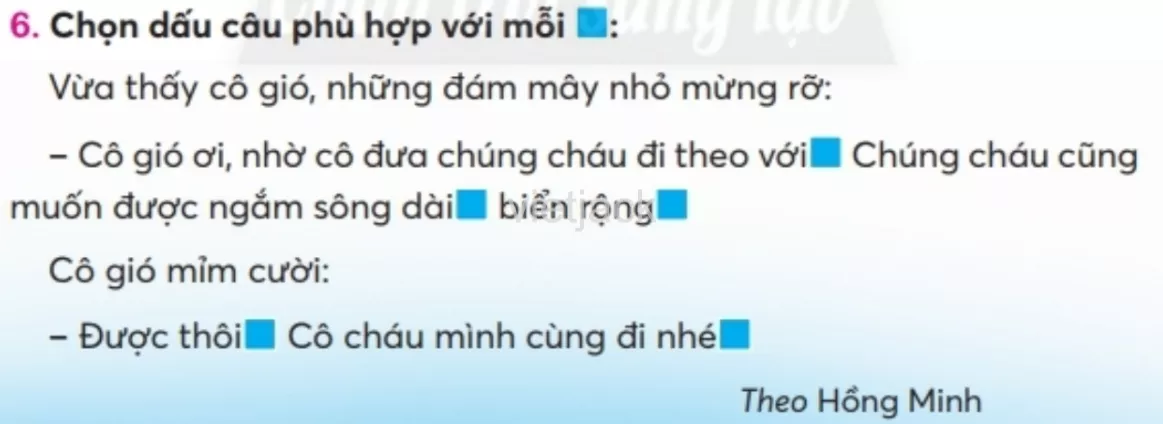 Tiếng Việt lớp 2 Ôn tập 4 Tập 2 trang 78, 79 - Chân trời On Tap 4 Tap 2 Trang 78 79 5