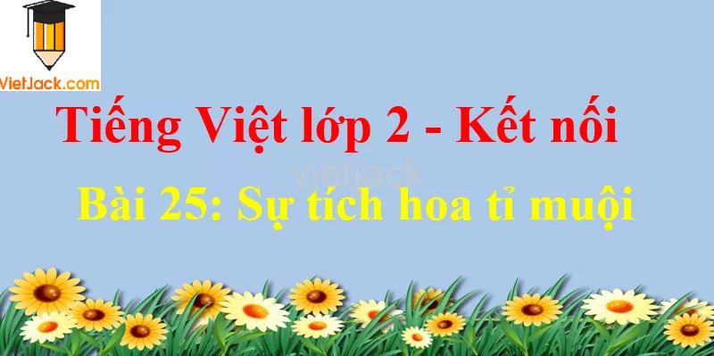 Giải Tiếng Việt lớp 2 Tập 1 Bài 25: Sự tích hoa tỉ muội Bai 25 Su Tich Hoa Ti Muoi