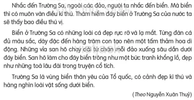 Khám phá đáy biển ở Trường Sa trang 122 - 123 Doc Kham Pha Day Bien O Truong Sa Trang 122 123 38879