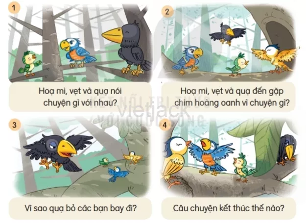 Kể chuyện Họa mi, vẹt và quạ trang 65 Ke Chuyen Hoa Mi Vet Va Qua Trang 65 35941