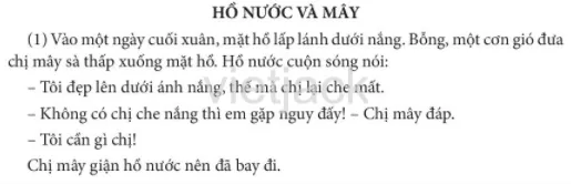 Kể chuyện Hồ nước và mây trang 18 Noi Va Nghe Ke Chuyen Ho Nuoc Va May Trang 18 38610