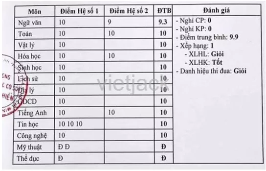 Em hãy nêu một ví dụ về một bảng chứa thông tin. Theo em, trình bày thông tin Hoat Dong 1 Trang 66 Tin Hoc Lop 6 Canh Dieu