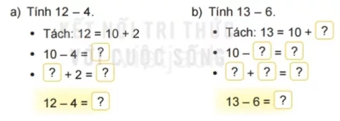 Toán lớp 2 - tập 1 - Bài 11 Bai 11 Phep Tru Qua 10 Trong Pham Vi 20 30512