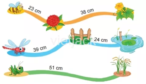 Toán lớp 2 - tập 1 - Bài 21 Bai 21 Luyen Tap Chung 31167