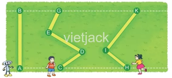 Toán lớp 2 - tập 1 - Bài 26 Bai 26 Duong Gap Khuc Hinh Tu Giac 31384