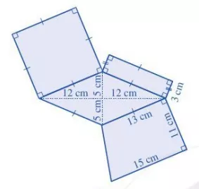 Quan sát Hình 97, Hình 98 và tính diện tích của phần tô xanh ở mỗi hình đó Bai 7 Trang 118 Toan Lop 6 Tap 1 Canh Dieu 2