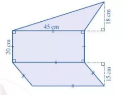 Quan sát Hình 97, Hình 98 và tính diện tích của phần tô xanh ở mỗi hình đó Bai 7 Trang 118 Toan Lop 6 Tap 1 Canh Dieu 3