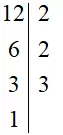 Viết số 12 thành tích của các thừa số nguyên tố Hoat Dong 2 Trang 44 Toan Lop 6 Tap 1 Canh Dieu 3