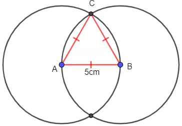 Em hãy vẽ các hình sau đây: Tam giác đều có cạnh là 5 cm Bai 1 Trang 93 Toan Lop 6 Tap 1 Chan Troi