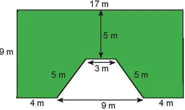 Tính diện tích và chu vi các hình được tô màu sau Bai 2 Trang 91 Toan Lop 6 Tap 1 Chan Troi 2