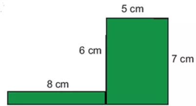 Tính diện tích và chu vi các hình được tô màu sau Bai 2 Trang 91 Toan Lop 6 Tap 1 Chan Troi 3