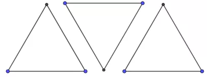 Cắt ba hình tam giác đều cạnh 4 cm rồi ghép lại thành một hình thang cân Bai 8 Trang 86 Toan Lop 6 Tap 1 Chan Troi