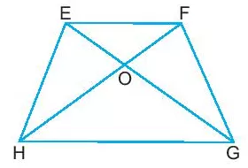 Hãy cho biết: Góc ở đỉnh H của hình thang cân EFGH là bằng góc nào Thuc Hanh 7 Trang 84 Toan Lop 6 Tap 1 Chan Troi