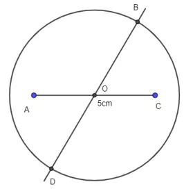 Vẽ hình bình hành ABCD khi biết hai đường chéo AC = 5 cm, BD = 7 cm Van Dung 5 Trang 84 Toan Lop 6 Tap 1 Chan Troi 3