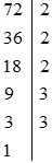 Cho hai số a = 72 và b = 96 a) Phân tích a và b ra thừa số nguyên tố A Bai 2 33 Trang 48 Toan Lop 6 Tap 1 Ket Noi Tri Thuc