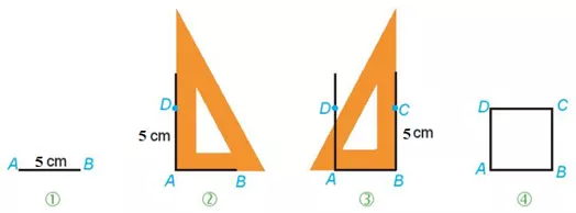 Vẽ hình vuông có cạnh 5 cm. Vẽ hình chữ nhật có chiều dài 4 cm, chiều rộng 2 cm Bai 4 23 Trang 96 Toan Lop 6 Tap 1 Ket Noi Tri Thuc