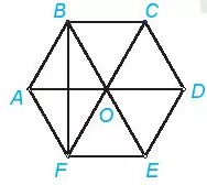 Cho hình lục giác đều ABCDEF như hình sau, biết OA = 6 cm Bai 4 33 Trang 97 Toan Lop 6 Tap 1 Ket Noi Tri Thuc
