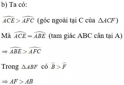 Toán lớp 7 | Lý thuyết - Bài tập Toán 7 có đáp án Bai 1 Quan He Giua Goc Va Canh Doi Dien Trong Mot Tam Giac 2